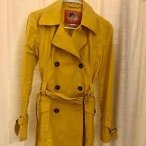 Yellow Trench Coat